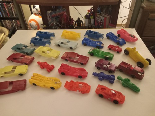 Vintage 50's-60's Plastic/metal toy cars
