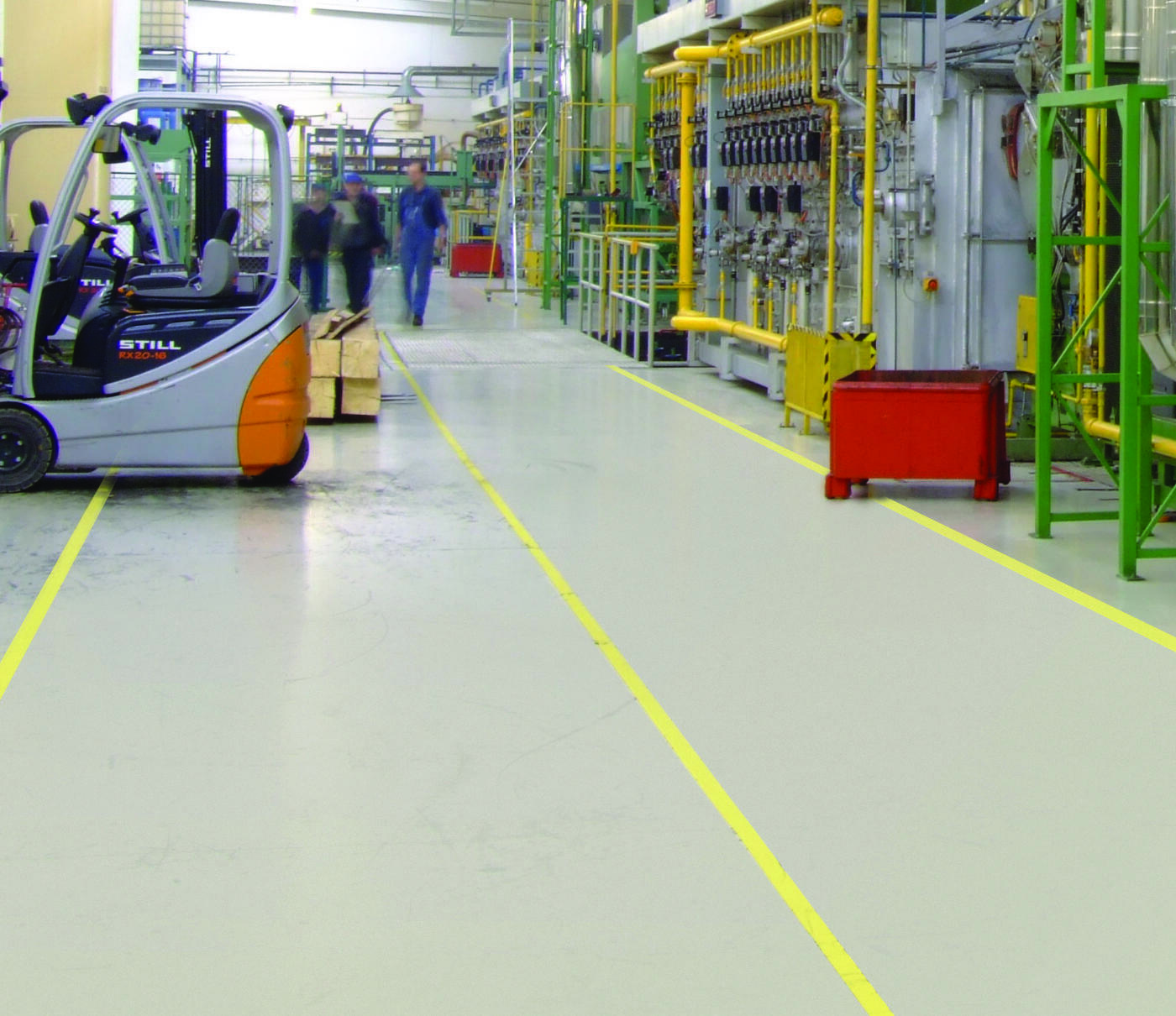 Quick Dry 205Ltr Industrial Garage Floor Paint Heavy Duty Paint For Factories And Showrooms - View #9