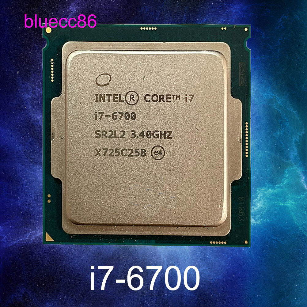 Intel Core i7-6700 LGA 1151 CPU Processor 3.4GHz SR2L2 8MB Intel Core i7-6700 LGA 1151 CPU Processor 3.4GHz SR2L2 8MB