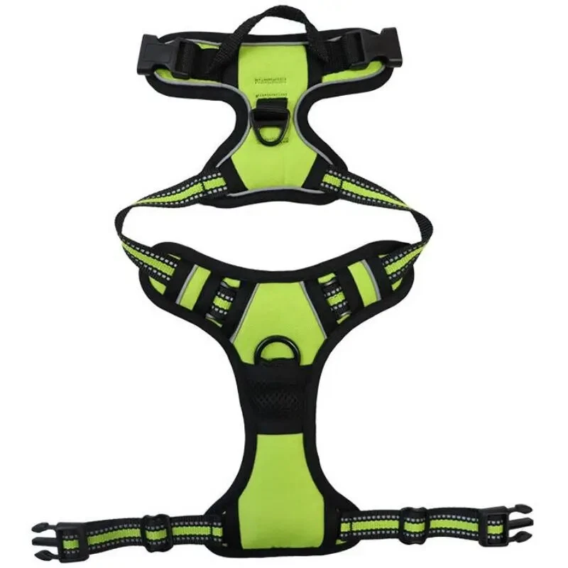 Dog Harness No Pull Reflective Vest with Easy Control Handle Walking Training US