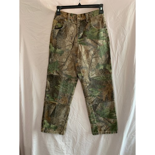 Wrangler Pro Gear Realtree Camo Mossy Oak Double Knee Pants Size 12 100%