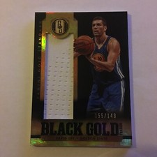 2012-13 Panini Gold Standard Black Gold Threads /149 David Lee #61