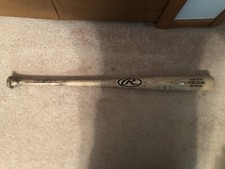 Tyler Collins Game Used Bat Mlb Hologram