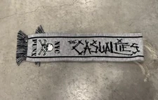 The Casualties Army NYC Punk Scarf Black And Grey