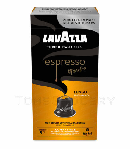 LAVAZZA ESPRESSO LUNGO NESPRESSO Capsule Caffè Originali Italiani - Foto 1 di 3