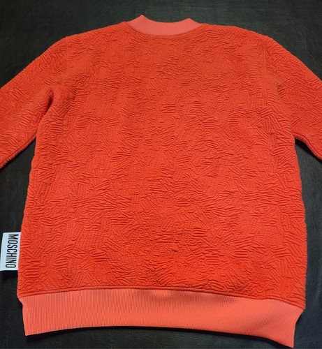 Moschino Womans Orange Sweatshirt Size MEDIUM - Picture 5 of 7