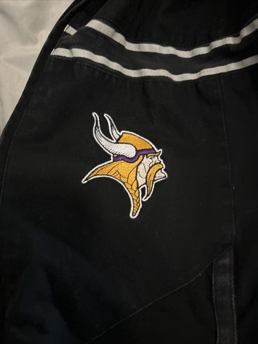 Pro Player Minnesota Vikings Jacke Größe L schwarz - Bild 3 von 6