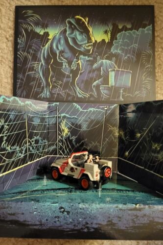 SDCC 2023 MATTEL EXCLUSIVE JURASSIC PARK JEEP WRANGLER HOT WHEELS - SEALED BOX - Picture 4 of 21