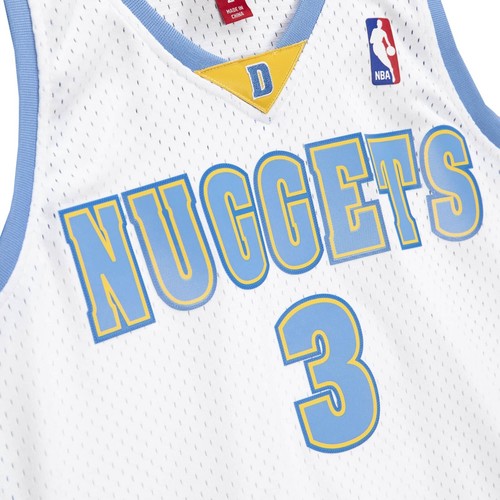 Denver Nuggets Allen Iverson Mitchell & Ness White 2006/07 NBA Swingman Jersey - Picture 6 of 12