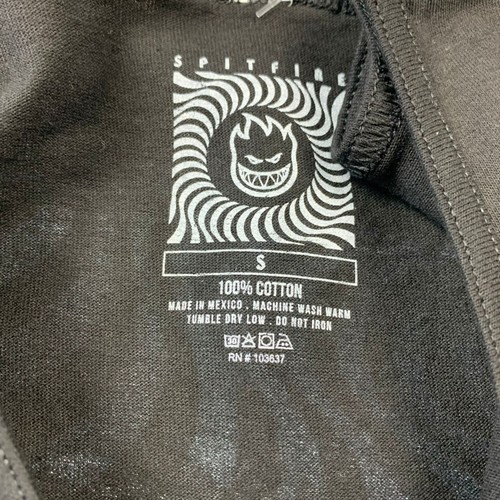 Spitfire Classic Swirl Black Tank Top New With Tags S - Picture 5 of 7