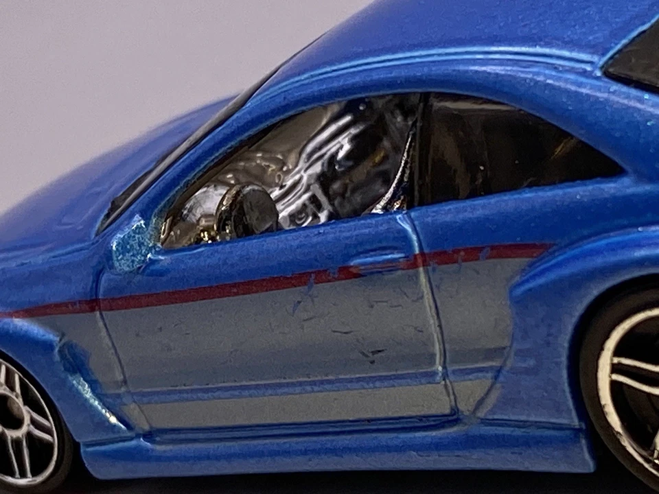 Hot Wheels🔥Mercedes AMG CLK DTM azul 1:64 Foto 4 de 4