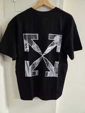 Pascal Skull Arrow Logo Off Wht Black T-Shirt Cotton Regular Fit S/M/L/XL T72