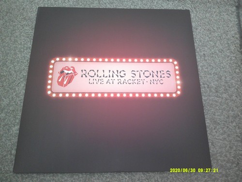 ROLLING STONES Live At Schläger. NYC & INNER & INSERT 2023 WHITE VINYL neuwertig