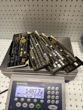 Lot Of 4 Double Sided Mil Spec Circuit Boards Collection Gold Recovery e4 .