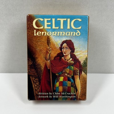 Celtic Lenormand Oracle 45 Card Deck & Guidebook Set McCracken Worthington