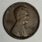 VF 1910-S Lincoln Wheat Cent, Rich Brown Very Fine U.S. Better Date Coin