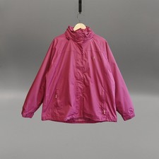 Joules 2 In 1 Jacket Pink Waterproof Fleece Lined UK20 Womens Coat 3192