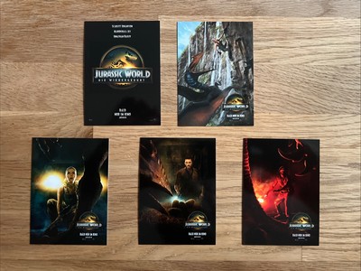 Jurassic World Rebirth Wiedergeburt Sammelkarten Trading Cards UCI LIMITED MINT