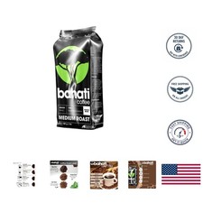 Ethically Sourced Kenya AA Arabica Coffee - 100 Pure Medium Roast Beans 2 LB