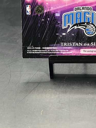2024-25 Panini Noir Basketball Tristan da Silva Rookie NEONoir Auto Orlando /49 - Bild 11 von 12