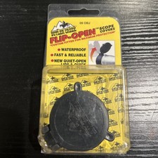 Butler Creek Objective Lens Flip-Open Scope Cover - Black 09 OBJ