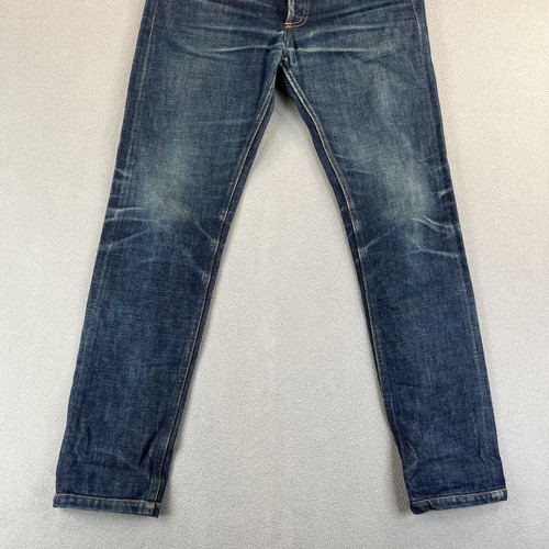 A.P.C. Pantalones de mezclilla Petit nuevos estándar para hombre 28 ribete calce ajustado desgastados - Imagen 11 de 23
