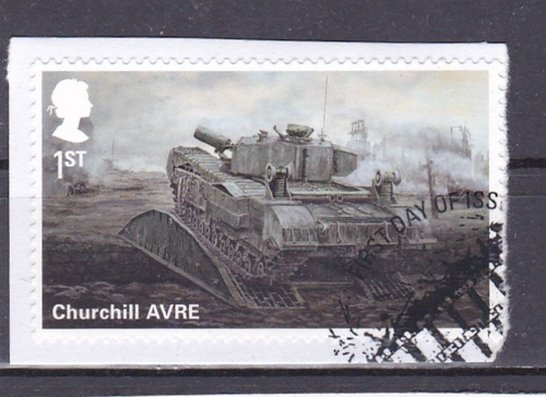 Briefmarke England GB aus 2021 neuere Marken englischer Panzer D528