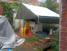 walk in chicken run 3x2x2 with gate and latch