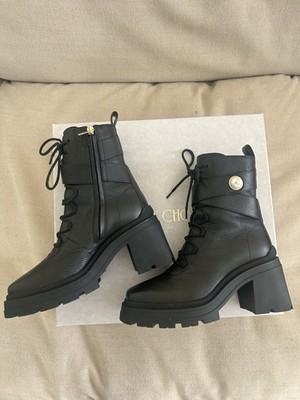 ジミーチュウ　ユージェニー 80 サイズ37 Jimmy Choo Noemi 80 leather biker combat boots size 37 SOLD OUT | eBay