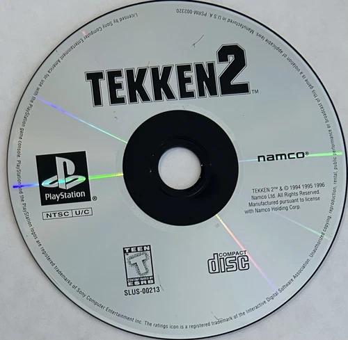 Tekken 2 - GH (Sony PlayStation 1, PS1) DISC ONLY | NO TRACKING | M5267