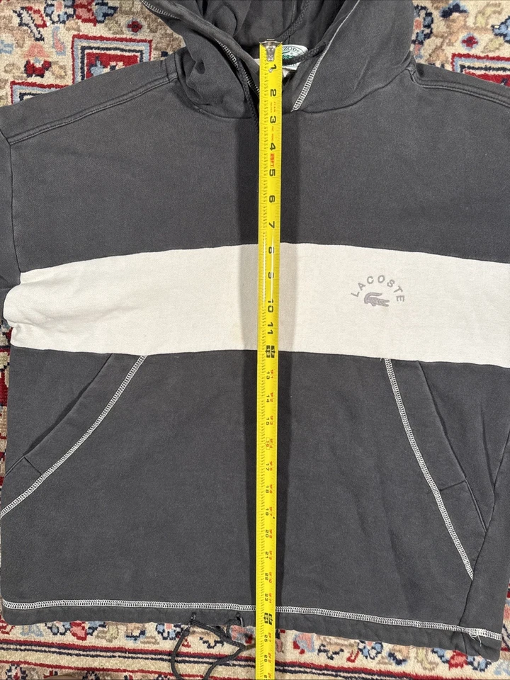 Sudadera con Capucha Pullover Lacoste X IZOD Talla Mediana Informal Foto 4 de 4