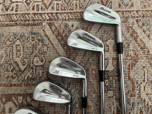 Mizuno MP-32 Iron Set 4-PW - Stiff Steel Shaft - RH - Forged Blade