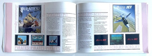 MICROPROSE 1988 Catalog - Gaming Software - FREE Postage - Zdjęcie 3 z 9