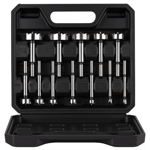 12tlg 10-50 mm Forstnerbohrer Set Holzbohrer Satz Scharnierbohrer Astlochbohrer - Bild 8 von 8