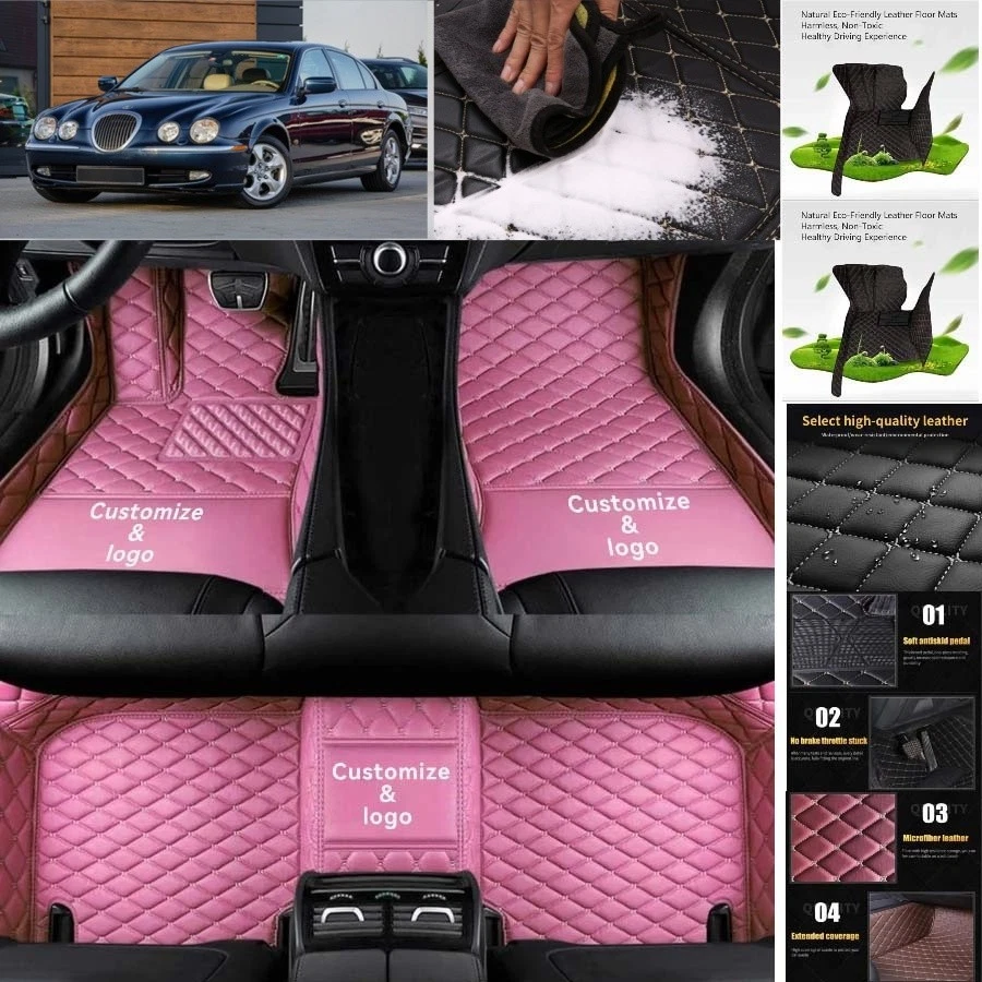 For Jaguar S-Type Floor Mats Custom Waterproof All Weather Cargo Liner Carpet Foto 4 de 4