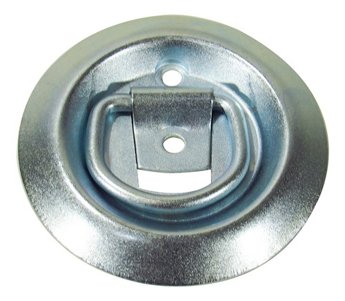 Pit Posse Cargo Recessed Flush Pan D Ring 4 Anchor for Tie Down Strap Loop