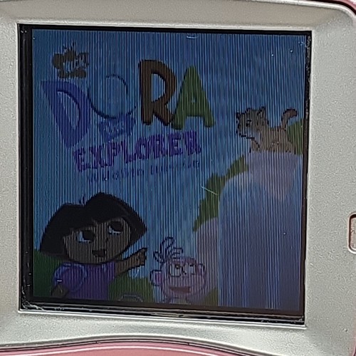 Leap Frog Leapster Learning Game System 20209 Pink Purple Tested W/Dora & Cars 2 - Picture 5 of 24