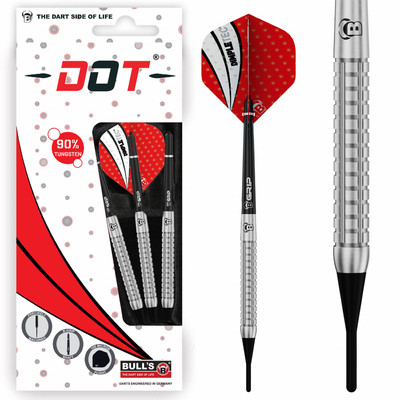Bull's Darts Dot 5 90% Tungsten 18g (Soft Dart) Dartpfeil NEU