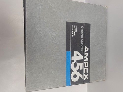 👀👀 Ampex Grand Master 456 1/4" x 2500' Tape 10-1/2" Studio Lot Of 7 #13 👀👀 - Picture 14 of 16