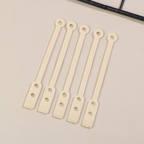 50Pcs 9.5*1cm Salon Perming Cold Rods Rubber Band Hair Roller Fixing Tool - Picture 7 of 9