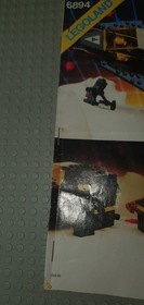 Instructions ONLY for Lego Classic Space Spaceship Blacktron 1 6894 Invader 1987