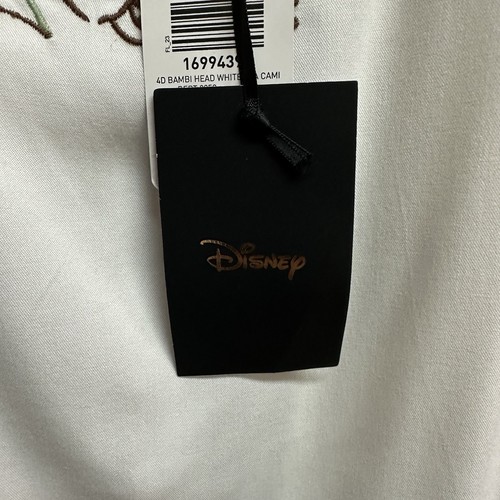 Torrid Disney Bambi Ava Cami Embroidered Plus Size 2X 18/20 NEW READ - Picture 5 of 9