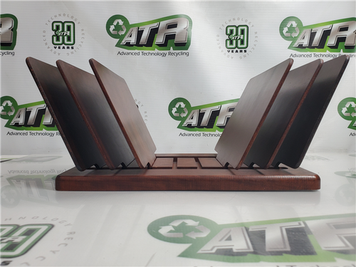 Organisateur de bureau en bois style MCM LEVENGER 6 cloisons réglables certifié bon - Photo 4/8