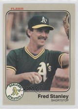 1983 Fleer Fred Stanley #534 0f4
