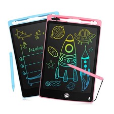 NEW Magic Writing Kids LED Toy Drawing Tablet with Smart Pen, Blue