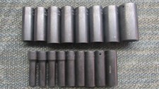 Snap-on 17pc Simm 12 Drive Deep Impact Sockets 10mm-26mm 32mm Missing 18mm Snap-on 17pc Simm 12 Drive Deep Impact Sockets 10mm-26mm 32mm Missing 18mm