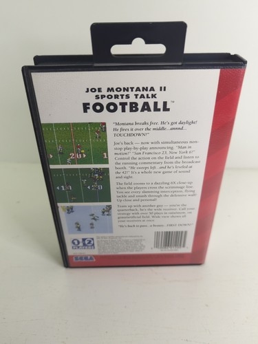 Joe Montana II Sports Talk Football (Sega Genesis, 1991) - Bild 3 von 12