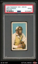 1909 T206 Red Kleinow Boston Red Sox VARIATION PSA 2 - GOOD