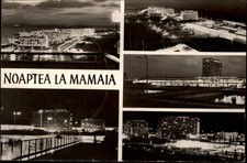 RPPC Mamaia Night view vintage postcard u930