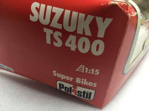 Polistil Politoys MS 617 SUZUKI TS 400, Modelo Diecast Moto CAJA SIN ESPELTA. - Imagen 18 de 19
